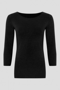 215_22102_ladies_Slim_U-Shirt_with_3_4_-Sleeve_black_hemp_organic_cotton_v_web